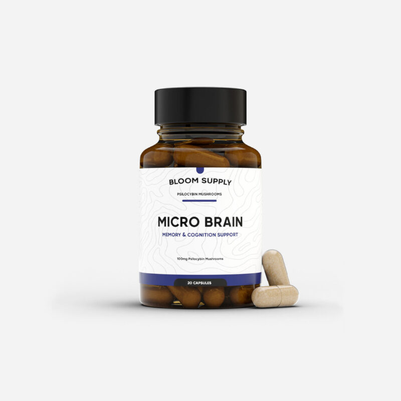 Micro Brain Microdose Mushroom Capsules